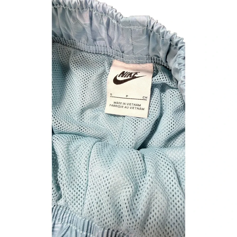 Men's Nike Club Flow Mesh Lined Swim Shorts Size Small Blue